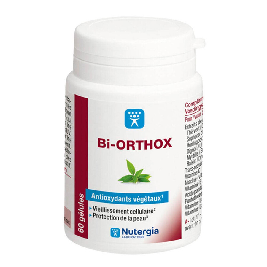 Nutergia Bi-Orthox Complexe d'Antioxydants 60 Gélules