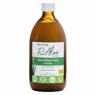 Pur Aloé Gel d'aloé vera à boire bio et équitable 500ml