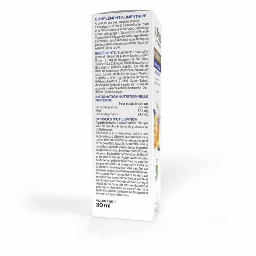 Arkopharma Arkoroyal Spray calmant pentru gât 30ml