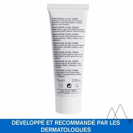 Uriage Keratosane Gel Creme 30 75ml