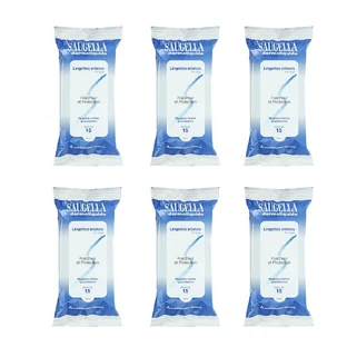 Saugella Dermoliquid Intiemiedoekjes 6x15