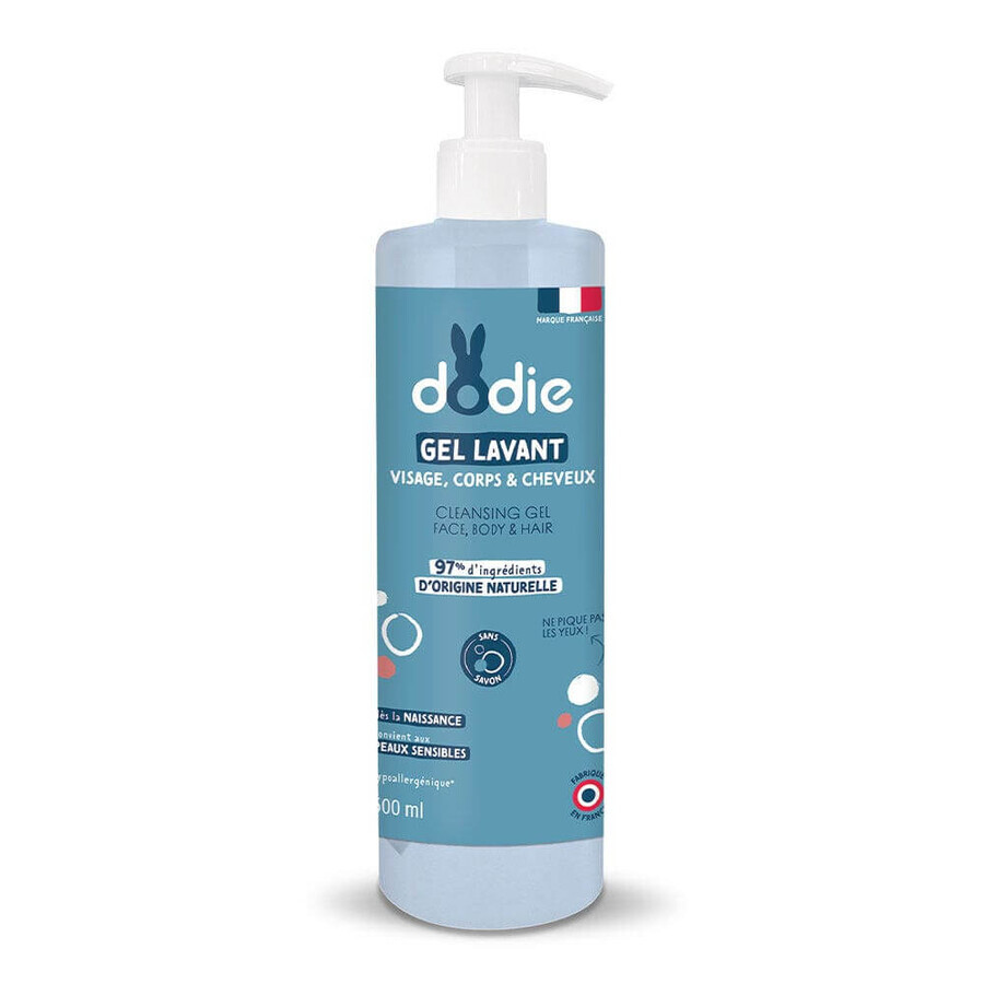 Comprar Dodie Gel lavante 3 en 1 desde los primeros días 500ml Dodie Gel lavante 3 en 1 desde los primeros días 500ml