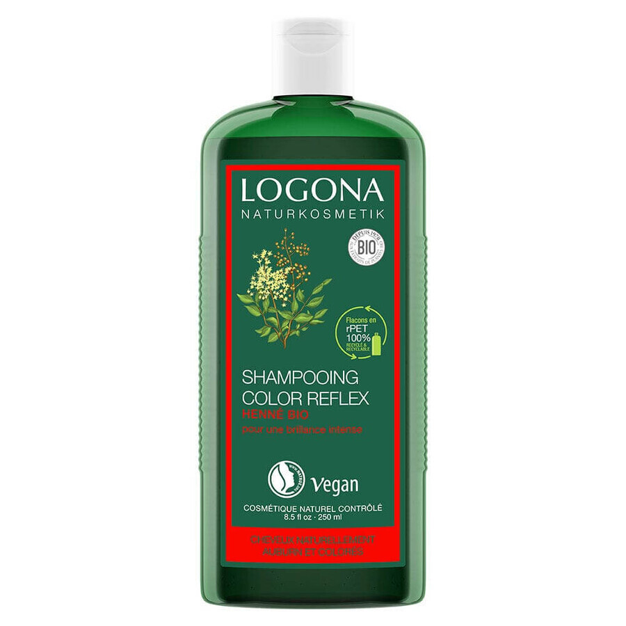 Logona Shampoo Henna Reflected Coloring 250ml
