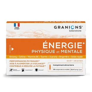 Granions Energy+ Körperliche und geistige Energie Orange 30 Trinkampullen