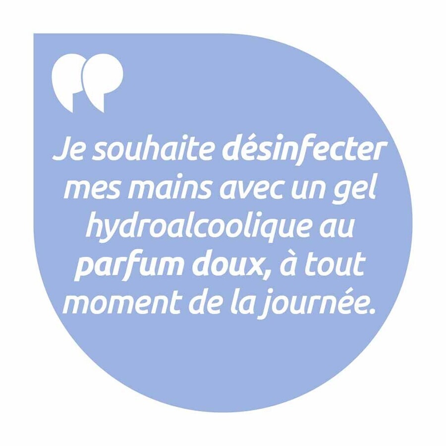 Baccide Gel Mains Désinfectant Hydroalcoolique Fleur de coton Peaux sensibles 300ml