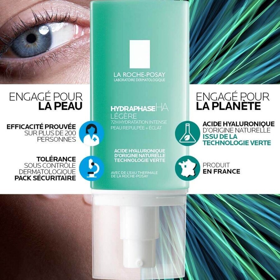 La Roche-Posay Hydraphase Crema Viso Idratante Leggera Acido Ialuronico HA 50ml La Roche-Posay Hydraphase Crema Viso Idratante Leggera Acido Ialuronico HA 50ml
