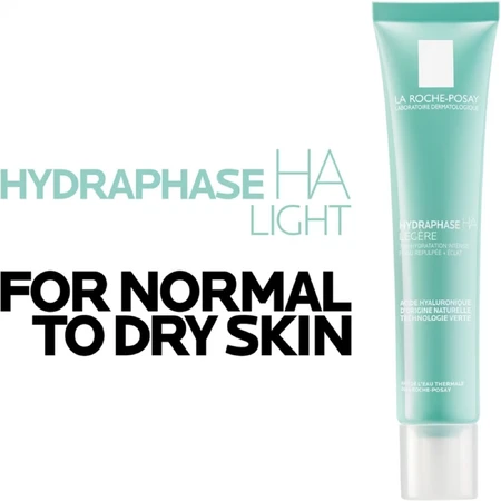 La Roche-Posay Hydraphase Crema Facial Hidratante Ligera Ácido Hialurónico HA 40ml