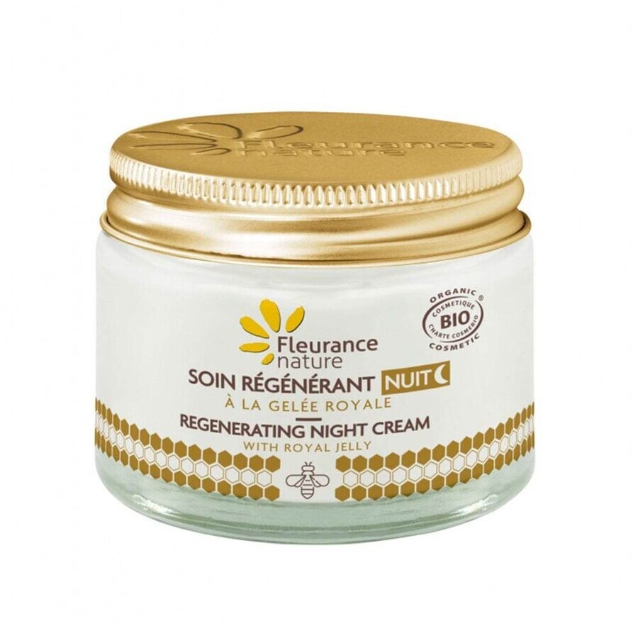 Fleurance Nature REGENERATING NIGHT TREATMENT WITH ORGANIC KING'S WFP 50ml