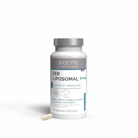 Biocyte Longevidad Hierro liposomal 30 cápsulas