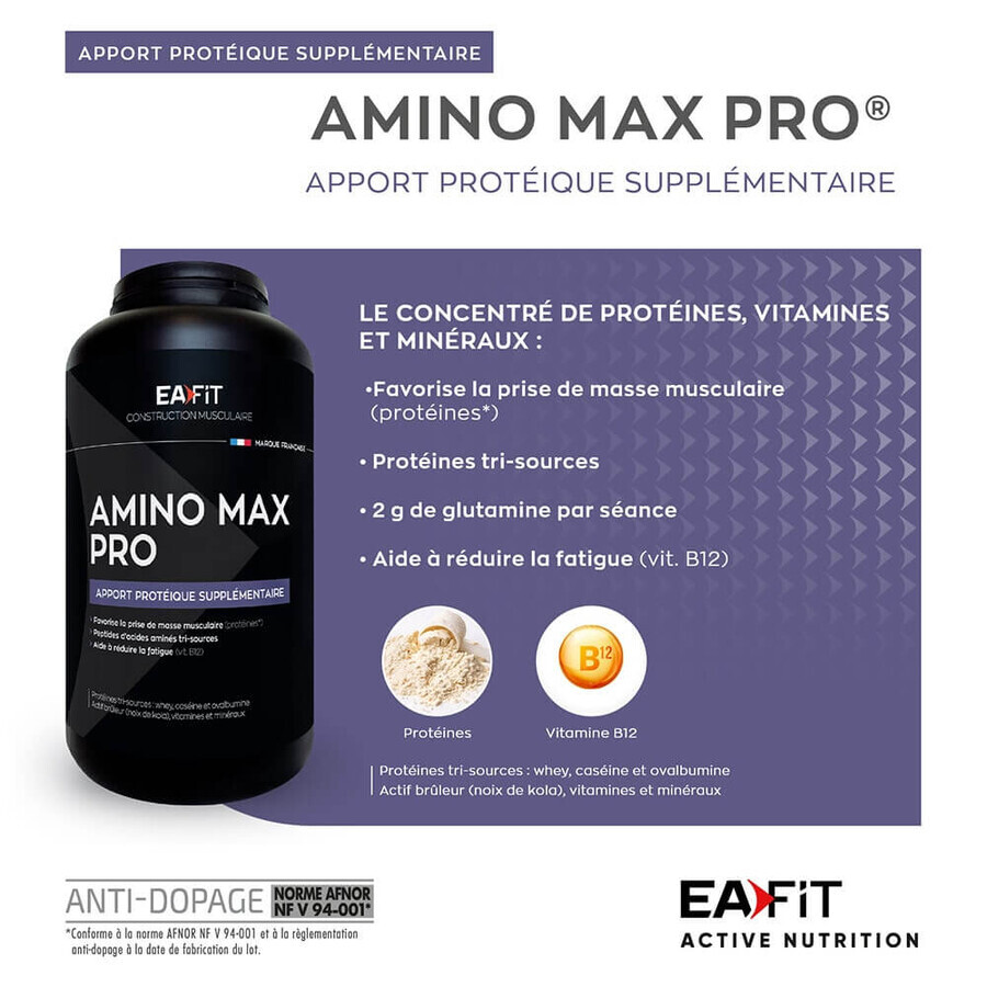 Eafit Amino Max Pro 375 Comprimes