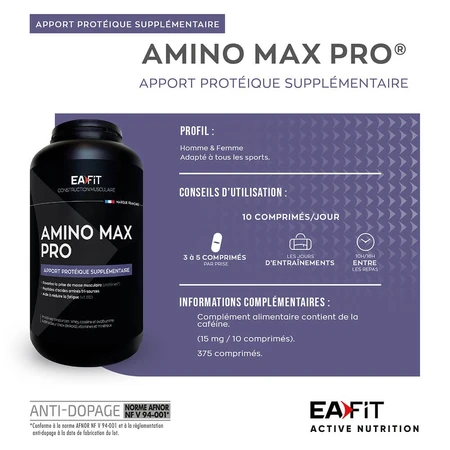 Eafit Amino Maxi Pro 375 Tabletten