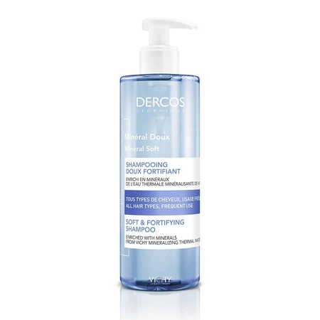 Vichy Dercos Mildes Stärkendes Shampoo Mineral 400ml
