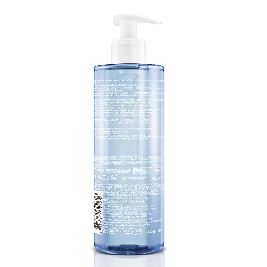 Vichy Dercos Mild Fortifying Shampoo Mineral 400ml