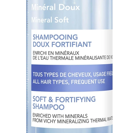 Vichy Dercos Mildes Stärkendes Shampoo Mineral 400ml