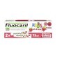Fluocaril Toothpaste Kids Bi-Fluor&#233; Fraise 0 - 6 ans 2x75ml