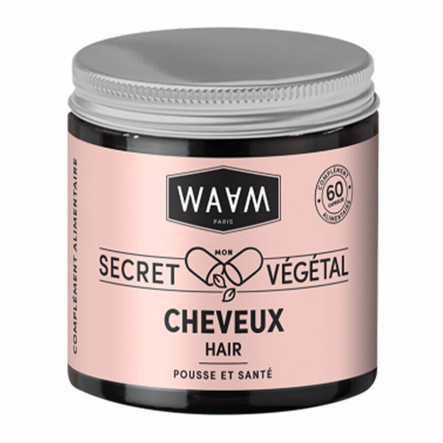 Waam My Secret for Plant-Based Hair 60 gélules