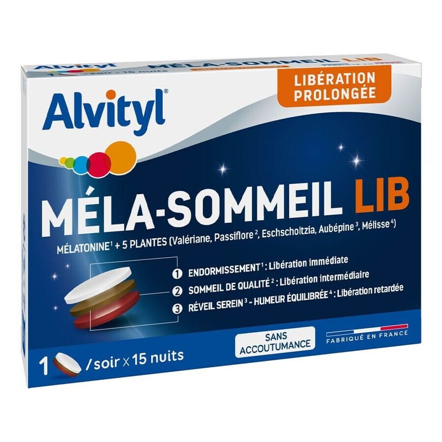 Alvityl Melissa Sleep LIB x15 tablets