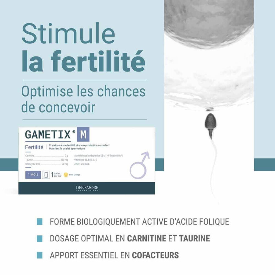 Densmore Gynecology Gametix M + fertility and reproduction oomo 30 sachets