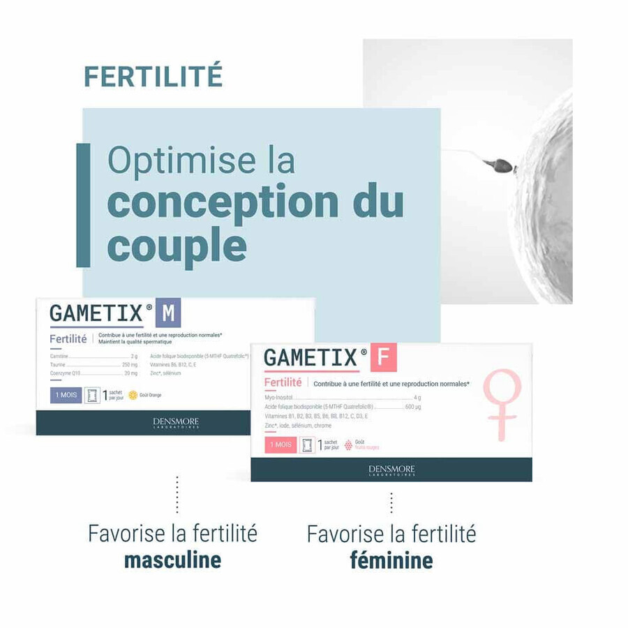 Densmore Gynecology Gametix M + fertility and reproduction oomo 30 sachets