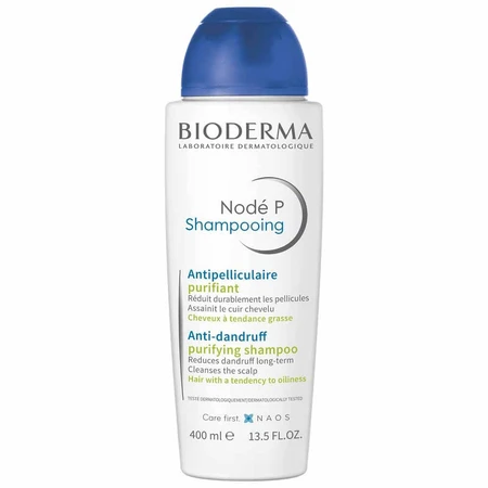 Bioderma Node P Zuiverende Antiroos Shampoo Vet Haar 400ml