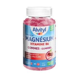 Alvityl Magnesium Vitamin B6 cherry flavor x45 erasers