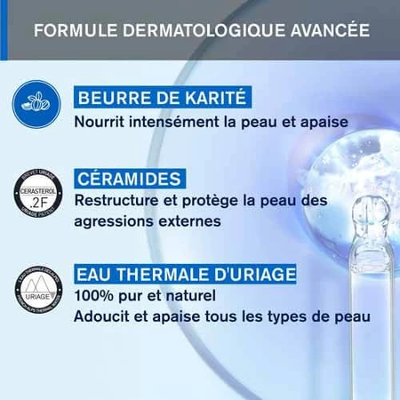 Uriage Xemose Gentle Cleanser For Very Dry Skin with Atopic Tendency 500ml