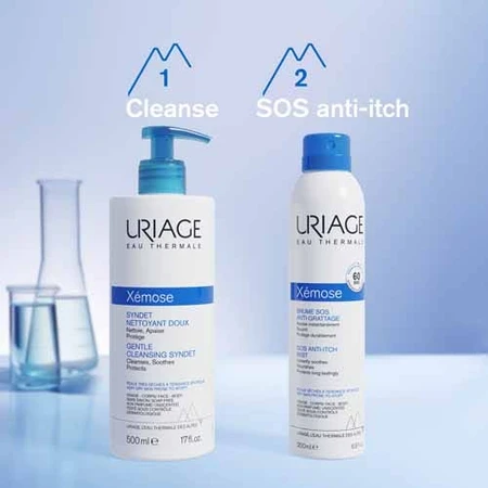 Uriage Xemose Gentle Cleanser For Very Dry Skin with Atopic Tendency 500ml