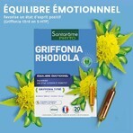 Santarome Griffonia Rhodiola Echilibru emoțional 20 flacoane Santarome Griffonia Rhodiola Echilibru emoțional 20 flacoane