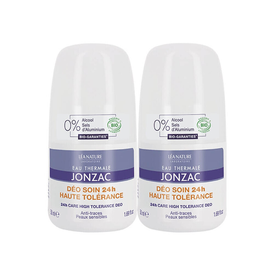 Eau thermale Jonzac Deodorant 24h high tolerance Sensitive Skin 2x50 ml
