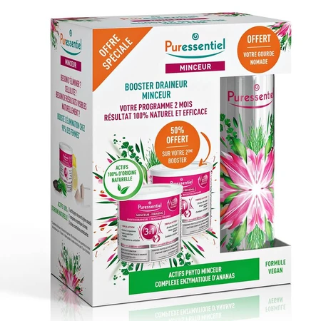 Puressentiel Coffret Booster x2 + Gourde Offerte 240g