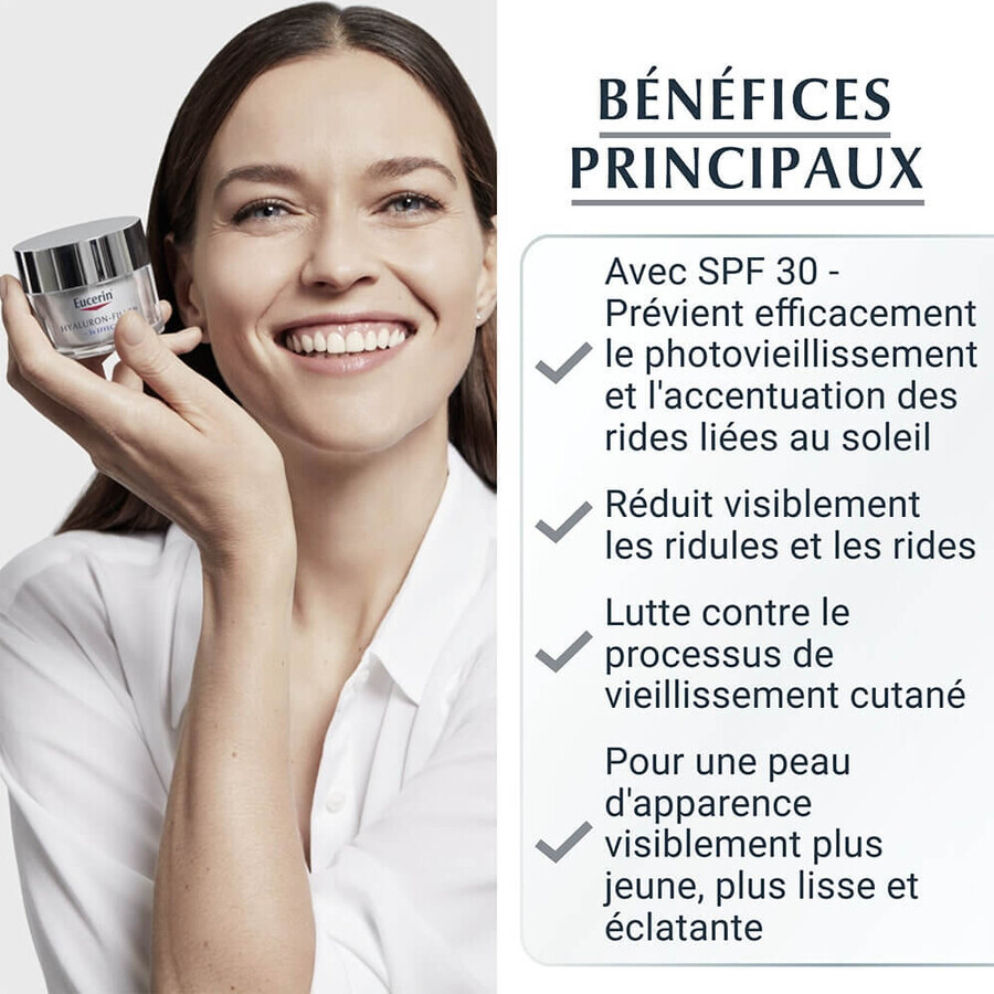 Eucerin Hyaluron-Filler + 3x Effect Crema de Día Antiedad FPS30 50ml