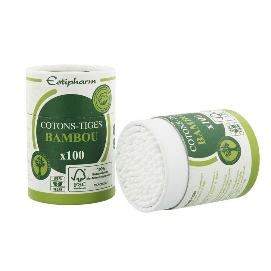 Estipharm Algodón y tallos de bambú x100