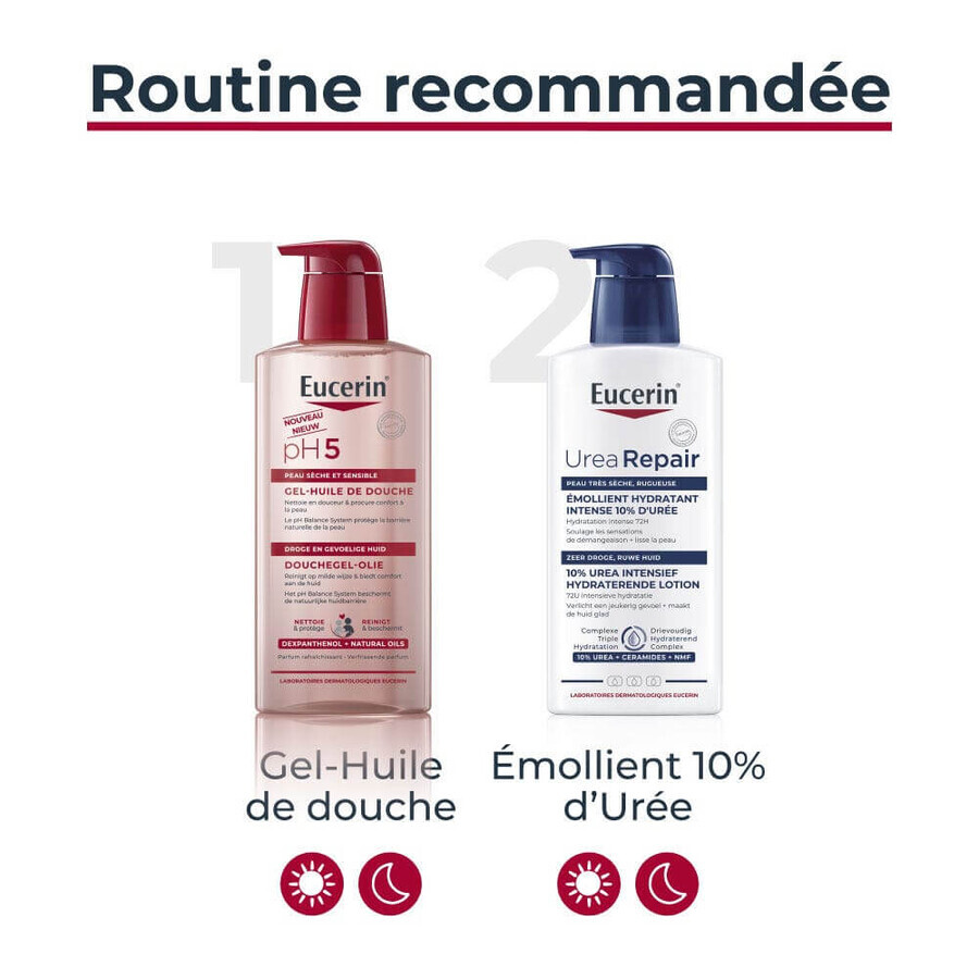 Eucerin Ph5 Recharge Gel-Huile de Douche 400ml