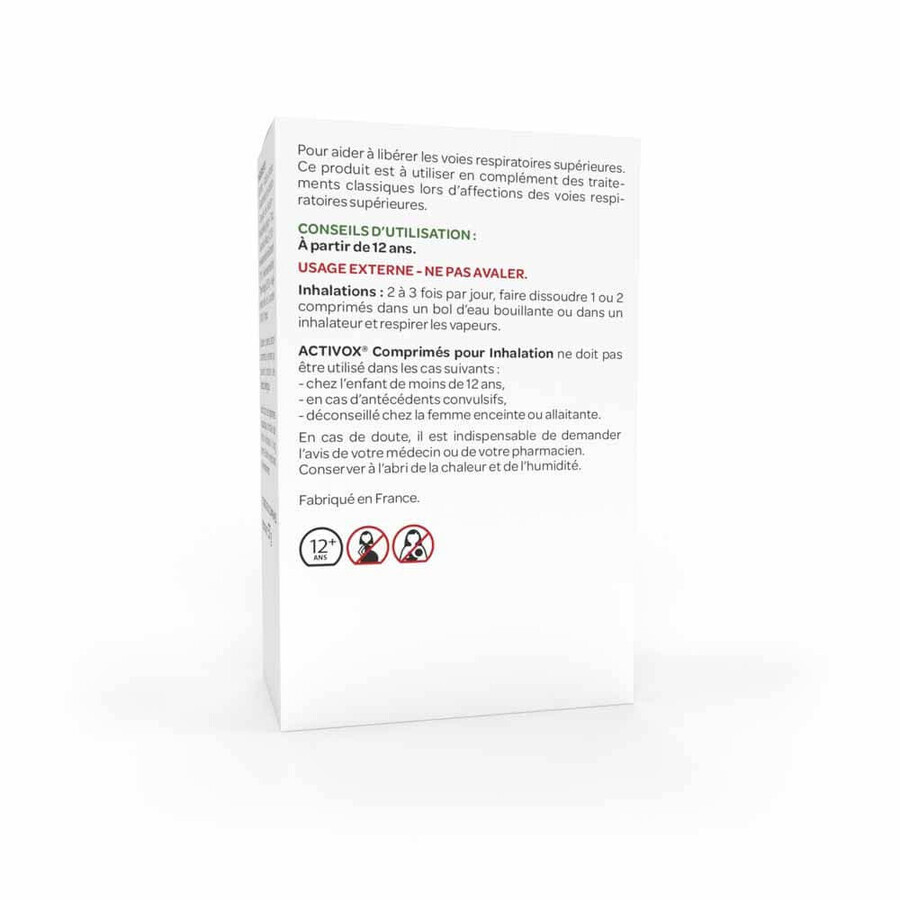 Arkopharma Activox Nase und Rachen ätherische Öle 20 Inhalationstabletten