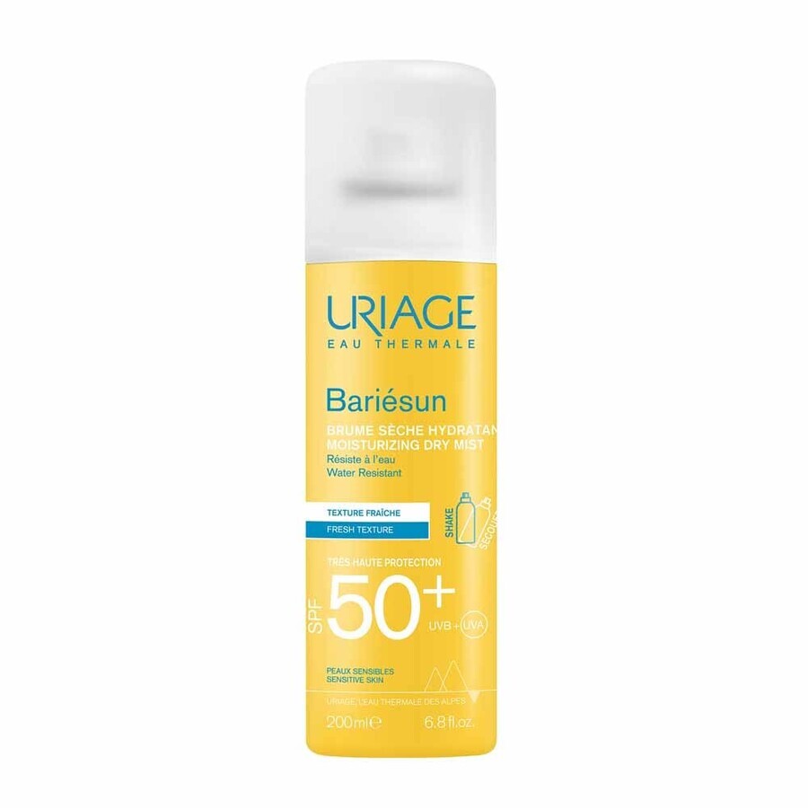 Uriage Bariésun Spf50+ Dry Spray Empfindliche Haut 200 ml