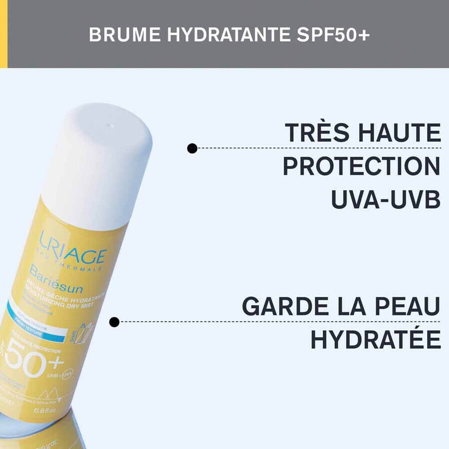 Uriage Bariésun Spf50+ Dry Spray Empfindliche Haut 200 ml