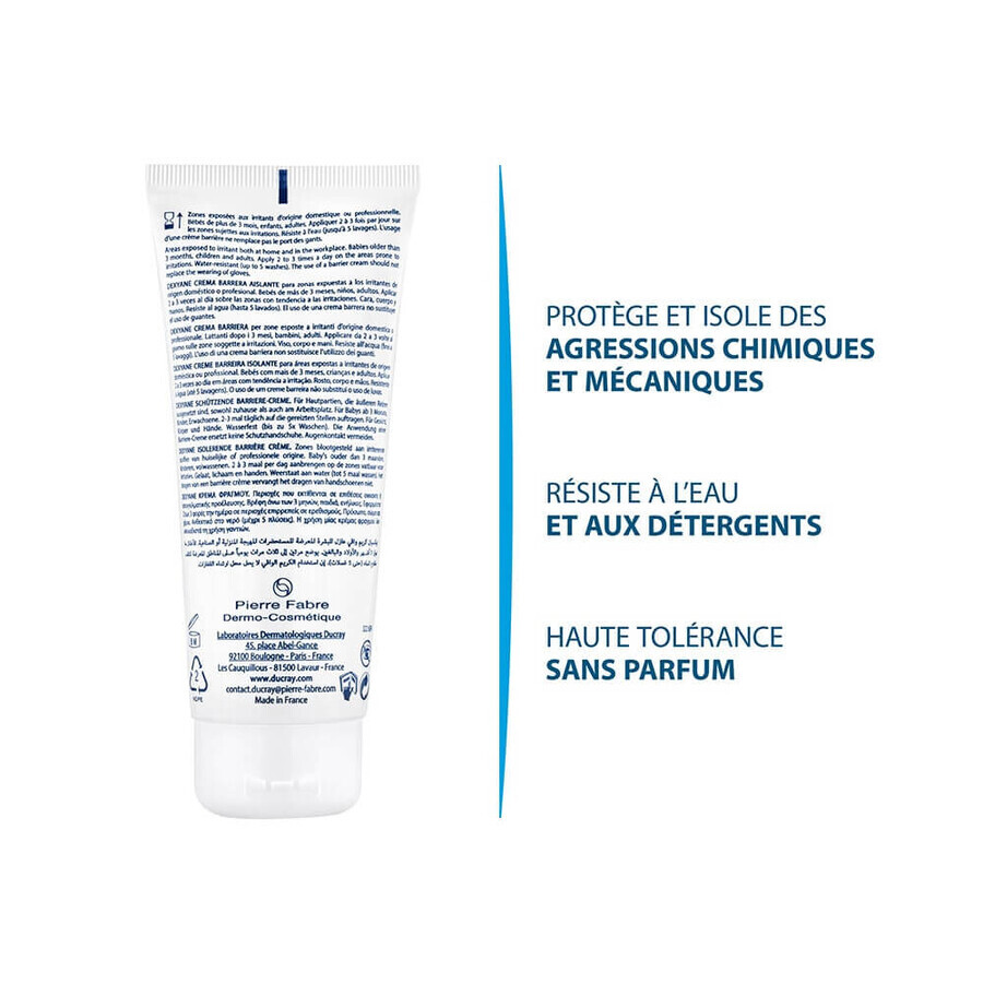 Ducray Dexyane Crema barriera isolante pelle secca soggetta ad irritazioni o ad aczema atopico 100ml