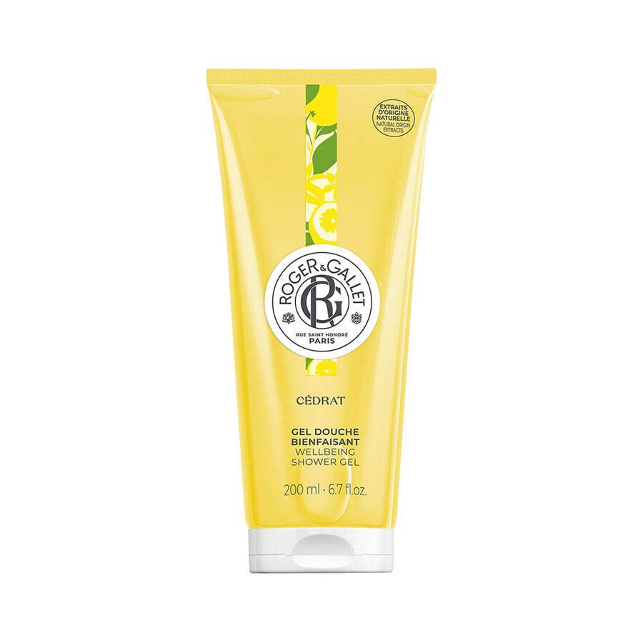 Roger & Gallet Polpa di cedro Gel doccia idratante energizzante 200 ml