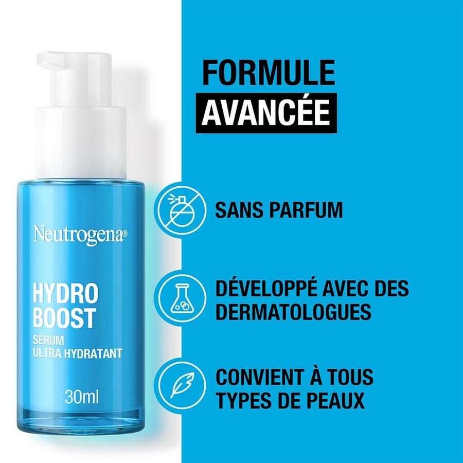 Neutrogena Hydro Boost Ultra Geparfumeerd Hydraterend Serum 30ml Neutrogena Hydro Boost Ultra Geparfumeerd Hydraterend Serum 30ml