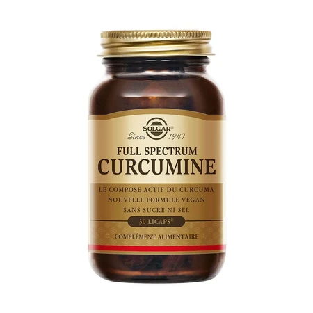 Solgar Full Spectrum Curcumine 30 Cápsulas Antioxidantes 30 cápsulas