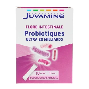Juvamine Probiotica Ultra 20 miljard Darmflora 10 Oro-dispergeerbare Sticks