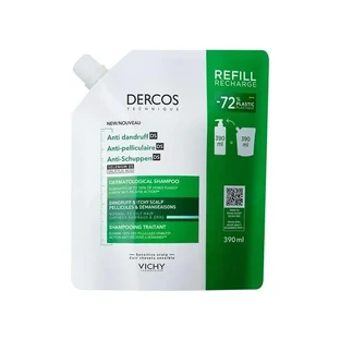 Vichy Dercos Shampoo Eco-refill Antiroos Normaal tot vet haar 390ml