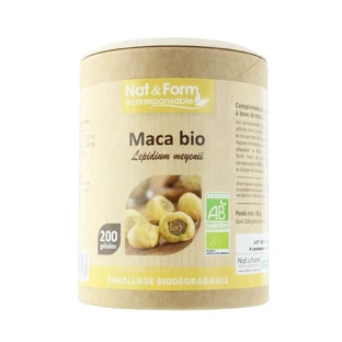 Nat&Form MACA BIO FROM PERU 200 Capsules