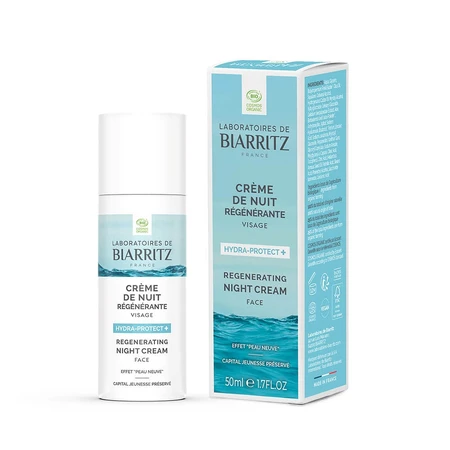 Laboratoires De Biarritz Hydra-Protect + Crème de Nuit Régénératrice Bio - 50 ml