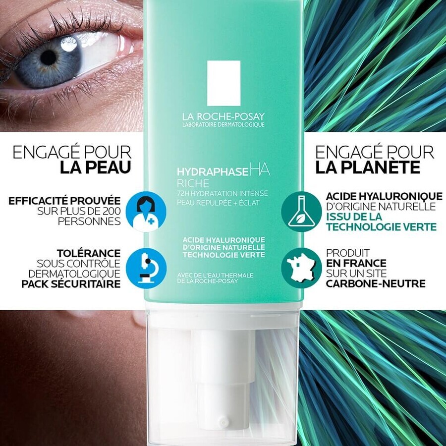La Roche-Posay Hydraphase Crème Hydratante HA Riche 50ml