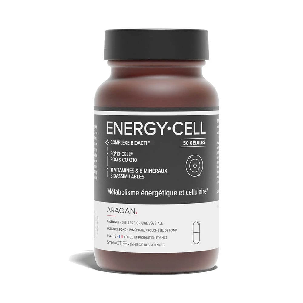 Aragan Synactifs Energycell Tonicity and Vitality 50 Capsules
