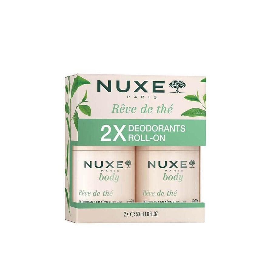 Comprar Nuxe Rêve de thé Desodorante Frescor 24h Body 2x50ml Nuxe Rêve de thé Desodorante Frescor 24h Body 2x50ml