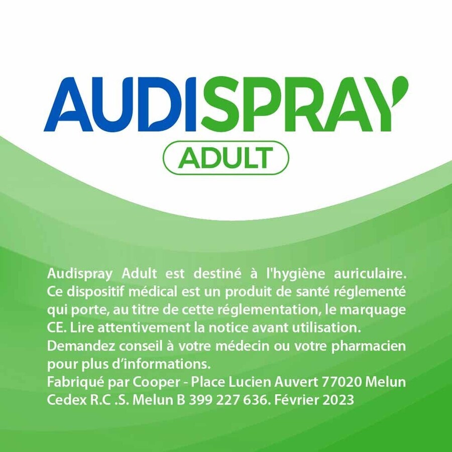 Audispray Oordouche Oplossing Voor Volwassenen 50ml