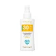 Alphanova Organic Sun Travel Sun Spray SPF30 Bio Gesicht und Körper 90g