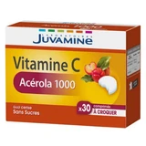 Juvamine Acerola 1000 Pflanzliches Vitamin C mit Kirschgeschmack 30 Kautabletten